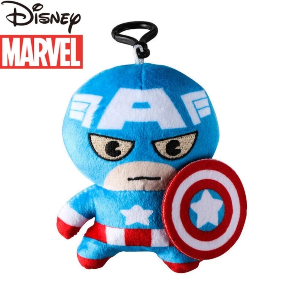 NEW! Zag Toys Marvel Captain America Original Minis Plush Clip-On